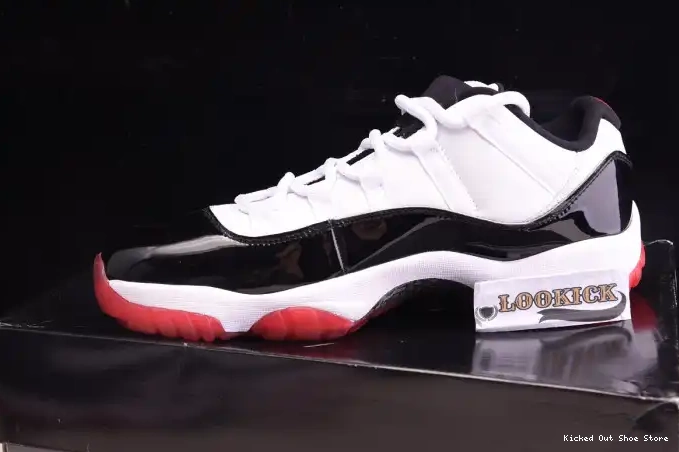 Kick Theory Low 11 Air Concord Retro AV2187-160 Bred Jordan 0504